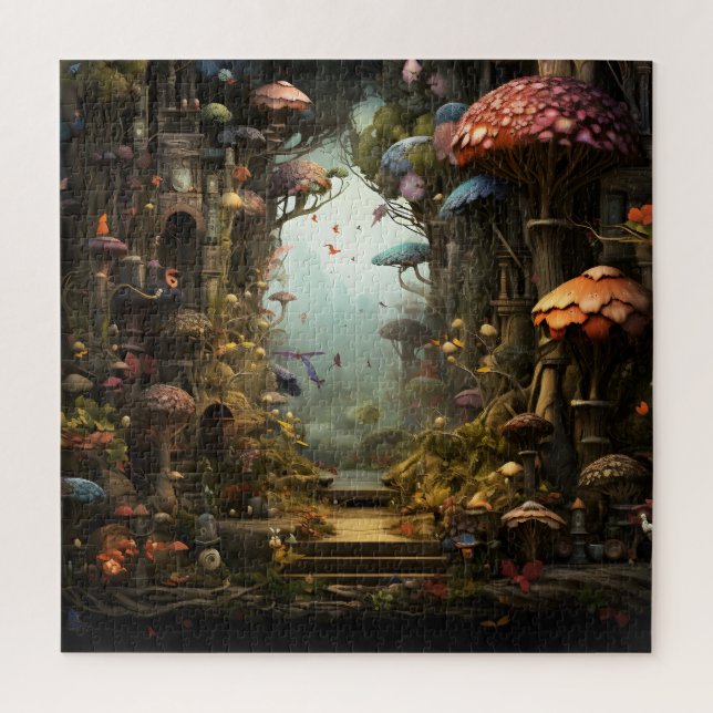 Puzzle des terres de l'Imaginaire (Vertical)