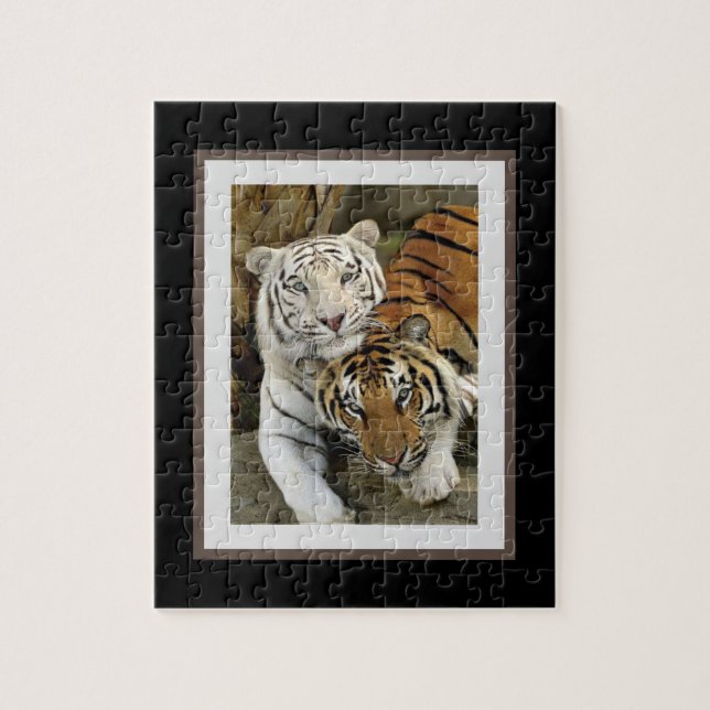 Puzzle des tigres du Bengale (Vertical)