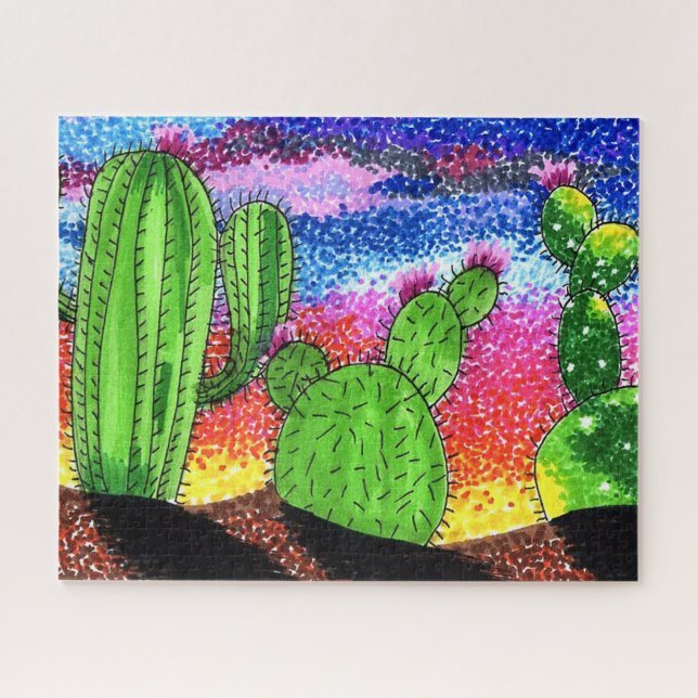 Puzzle - Desert Sunset (Horizontal)