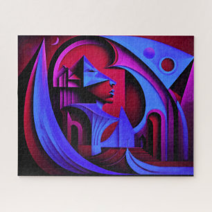 Puzzle Design abstrait moderne Cubisme Surréalisme