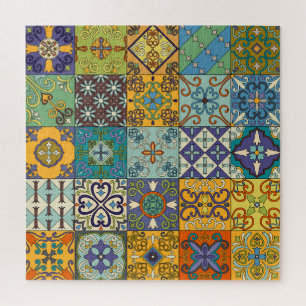 Puzzle Design de carreaux Talavera portugais