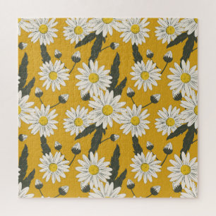 Puzzle Design foulard floral, arrière - plan vintage.