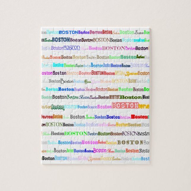 Puzzle Design II de Boston (Vertical)