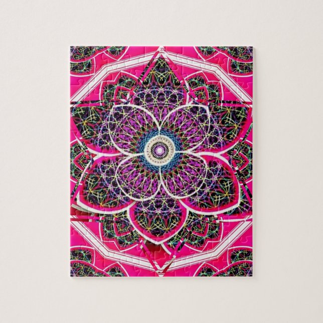 Puzzle Design Mandala (Vertical)