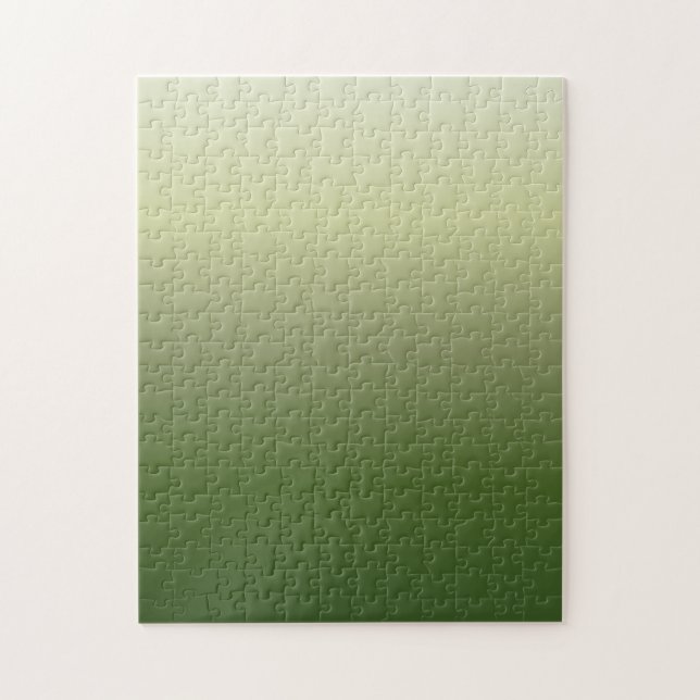 Puzzle Design minimal dégradé vert difficile (Vertical)