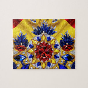 Puzzle Design moderne abstrait Roumanie Couleurs