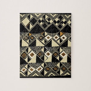 Puzzle Designs africains inspirés de Kuba
