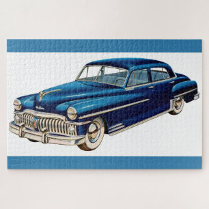 Puzzle DeSoto bleu 1950