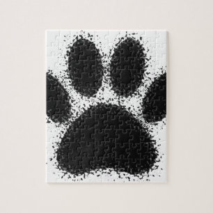 Puzzle Dessin à mâchoire de chien