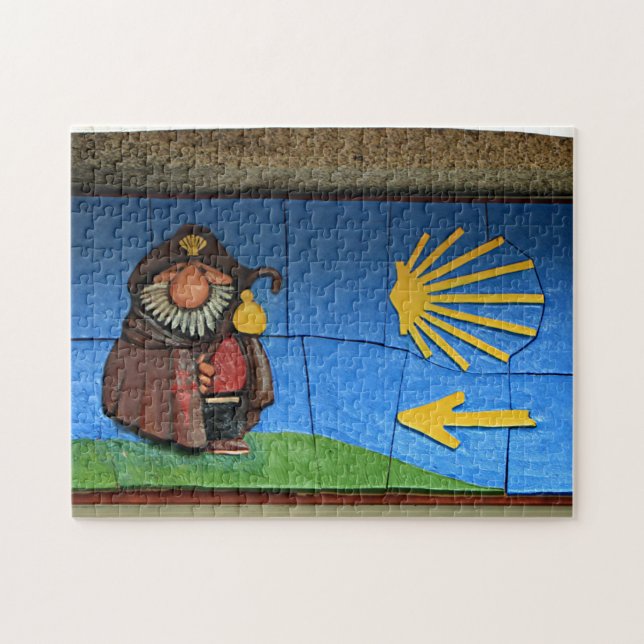 Puzzle Dessin amusant de Saint Jacques, Santiago El Camin (Horizontal)