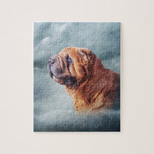 Puzzle Dessin Chien Shar-Pei chinois
