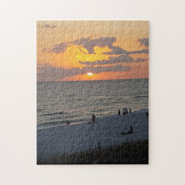 Puzzle Destin coucher de soleil (Vertical)