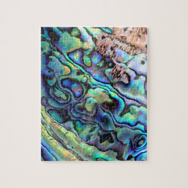 Puzzle Détail de la coquille de Paua (Vertical)