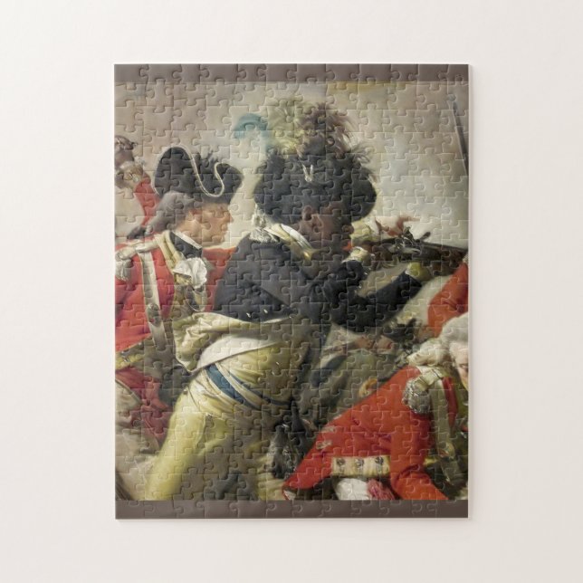 Puzzle Détail de la mort du major Peirson (Vertical)