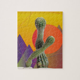 Puzzle d'été avec boîte cadeau
