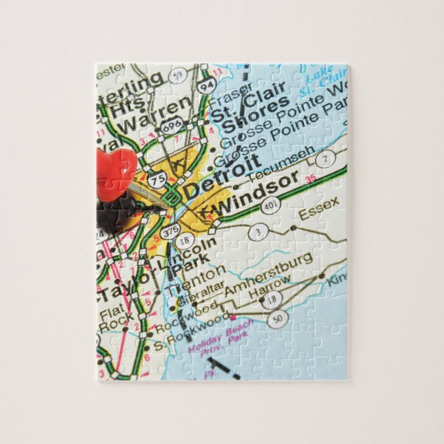 Puzzle Detroit (Vertical)