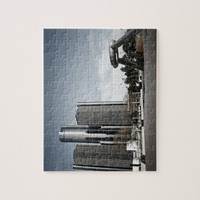 Puzzle Detroit du centre (Vertical)