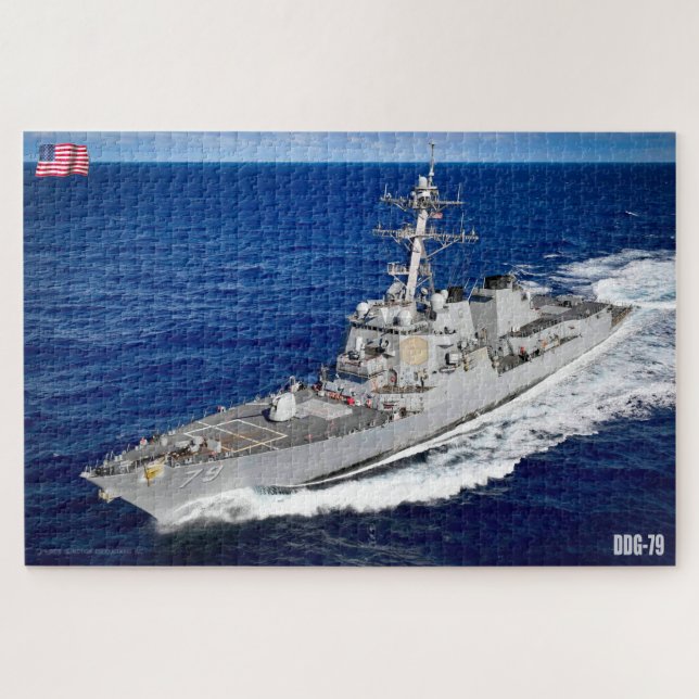 Puzzle DÉTROYEUR DE MISSILES GUIDÉS - DDG-79 (20 x 30 POU (Horizontal)