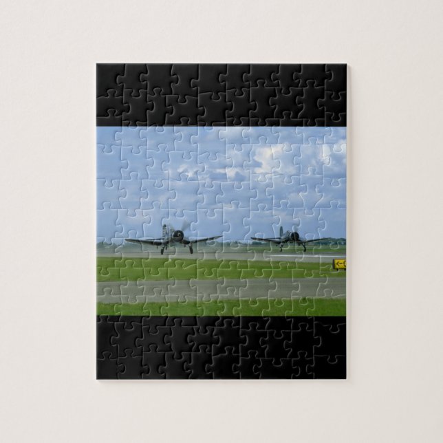 Puzzle Deux corsaires de Vought F4U, avions de (Vertical)