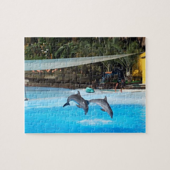 Puzzle Deux dauphins (Horizontal)
