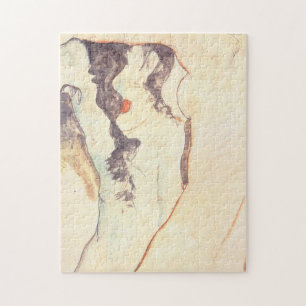 Puzzle Deux femmes épousent Egon Schiele