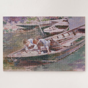 Puzzle Deux garçons en bateau (par Theodore Robinson)