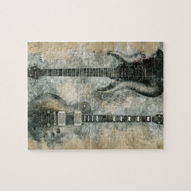 Puzzle Deux guitares (Horizontal)