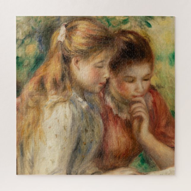 Puzzle Deux Lectures - Renoir Impressionniste Peinture (Vertical)