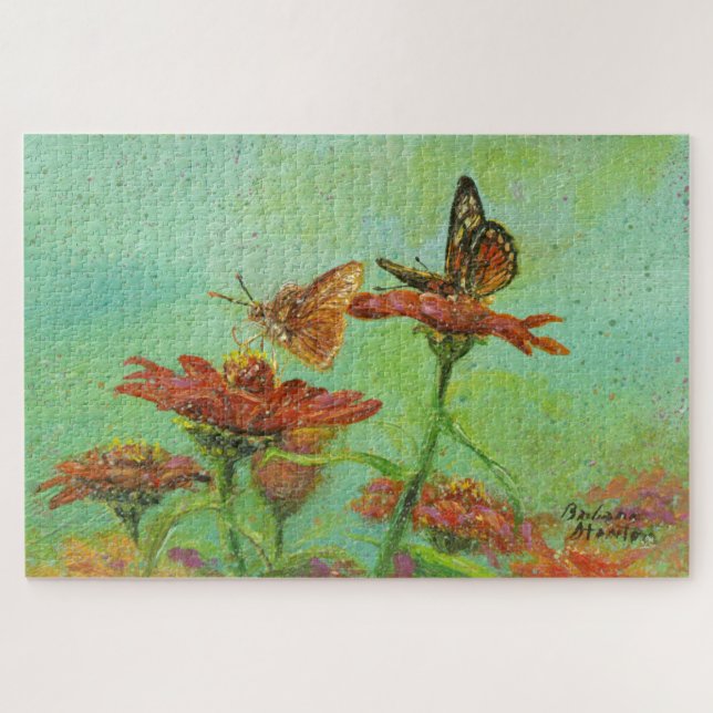 Puzzle Deux papillons (Horizontal)