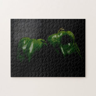 Puzzle Deux poivrons verts 11x14 252pc jpm
