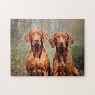Puzzle Deux Vizslas hongrois
