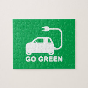 Puzzle Devenez écolo ~ Conduite de voitures électriques