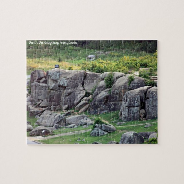 Puzzle Devil's Den Gettysburg Pennsylvanie (Horizontal)