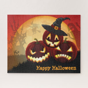 Puzzle d'Halloween éffrayant