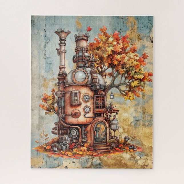 Puzzle d'Halloween Steampunk (Vertical)