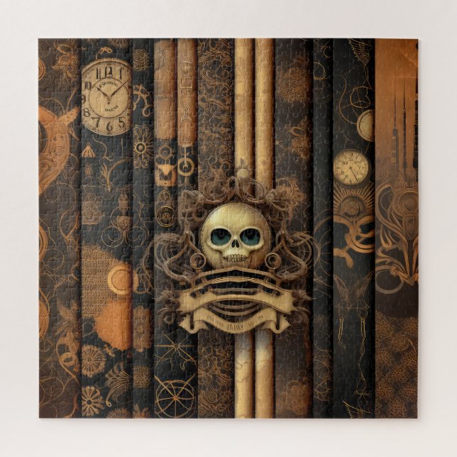 Puzzle d'Halloween Steampunk (Vertical)