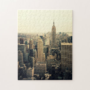 Puzzle d'horizon de New York City - classique