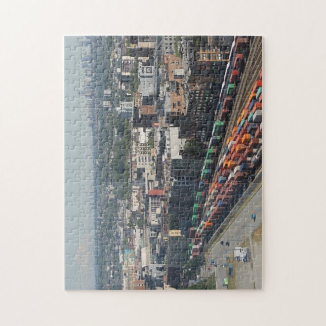 Puzzle d'horizon de Vancouver (Vertical)