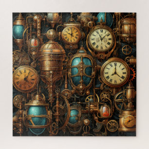 Puzzle d'horloges Steampunk
