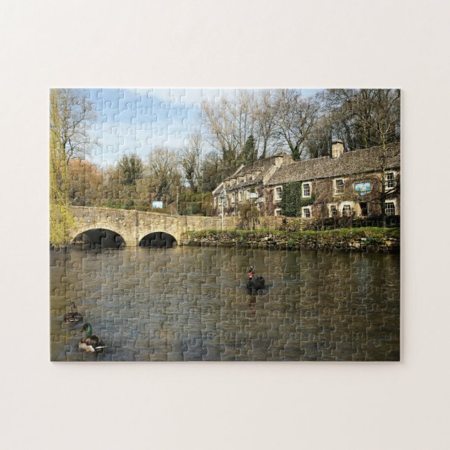 Puzzle d'hôtel de cygne (Horizontal)