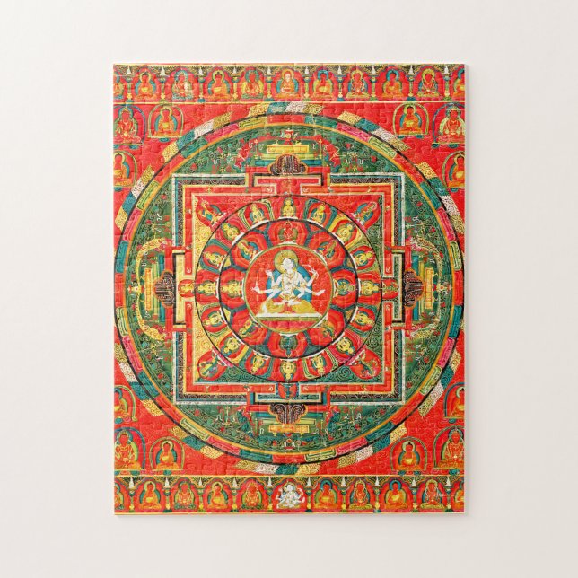 Puzzle Diagramme cosmique Mandala pour la méditation (Vertical)