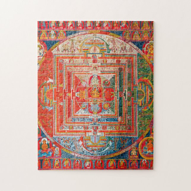 Puzzle Diagramme cosmique Mandala pour la méditation (Vertical)