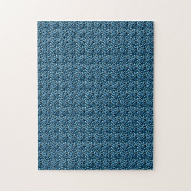 Puzzle Diamant bleu (Vertical)
