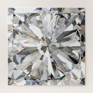 Puzzle Diamant réaliste : Agrandissement 3D