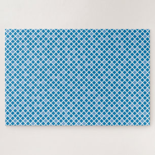 Puzzle ‘Diamants’   Ibiza Blue & Little Boy Blue  