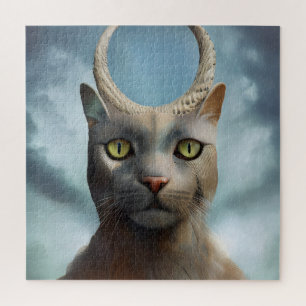 Puzzle Dieu du chat