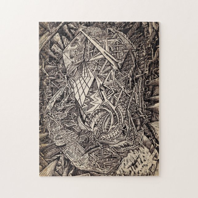 Puzzle Différents (caverne), (Vertical)