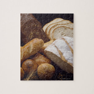 Puzzle Différents types de pain artisanal