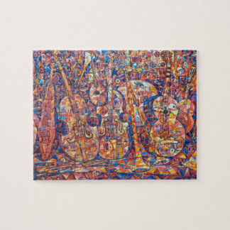 puzzle difficile d'instruments de musique