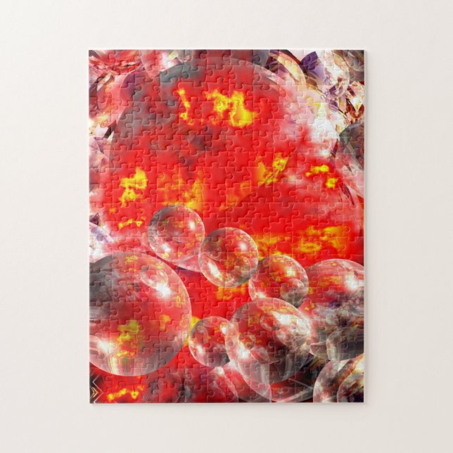 Puzzle Digital Computer Art Abstrait Modern Creative (Vertical)